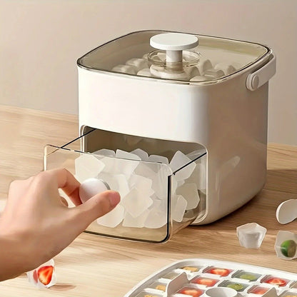 Fast 48-Grid Ice Cube Tray Maker
