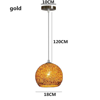 Bright Round LED Pendant Light