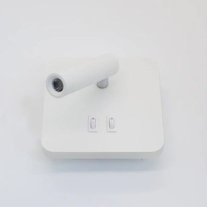 Adjustable LED Wall Light - Warm to Cool White Aluminium Sconce