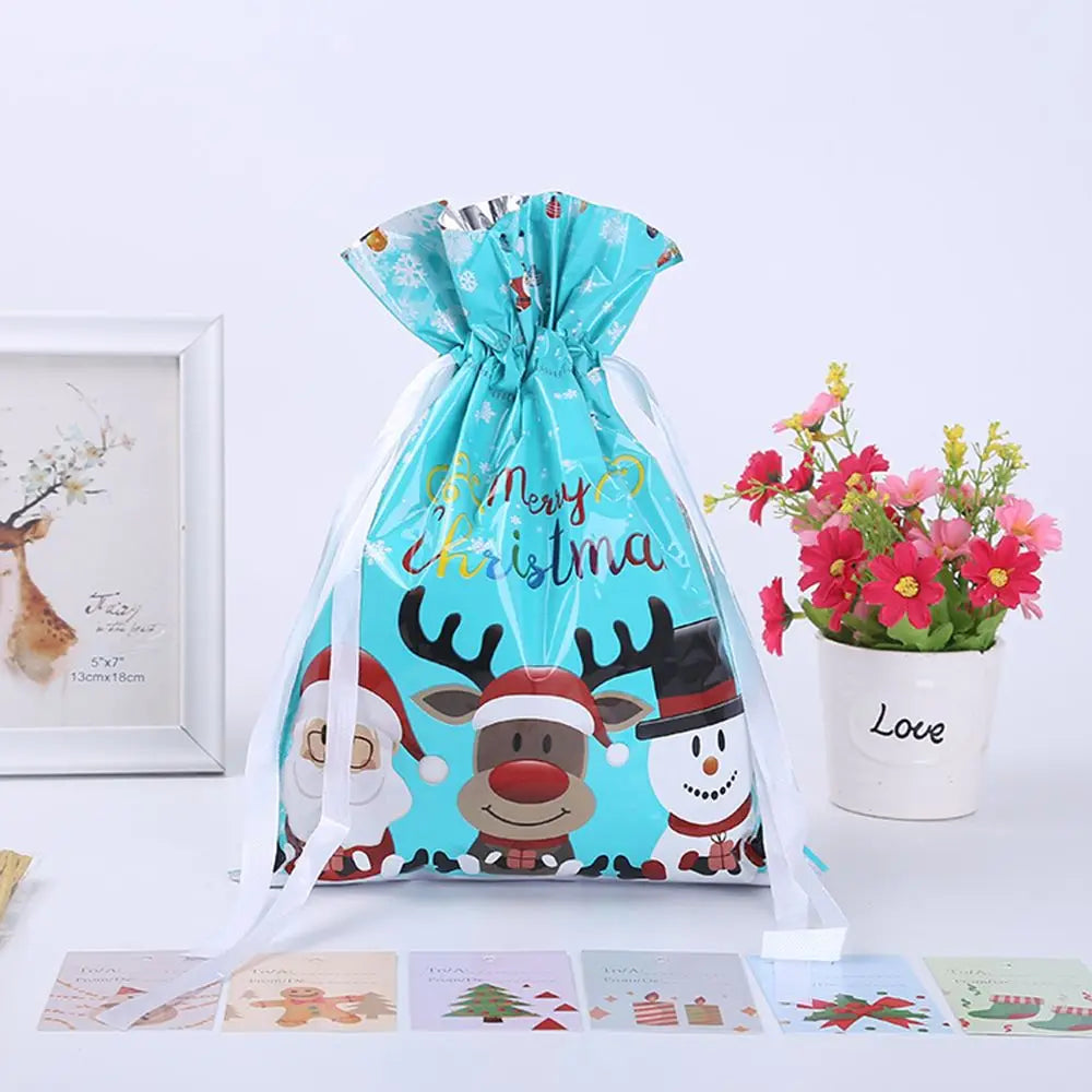 Reusable Cloth Gift Bags 5 Pack