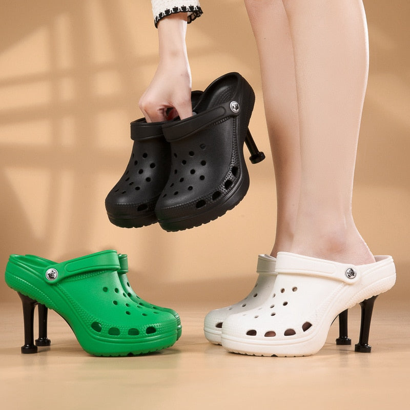 Comfy | Grip Beach Wedge High Heel Sandals - Cofik