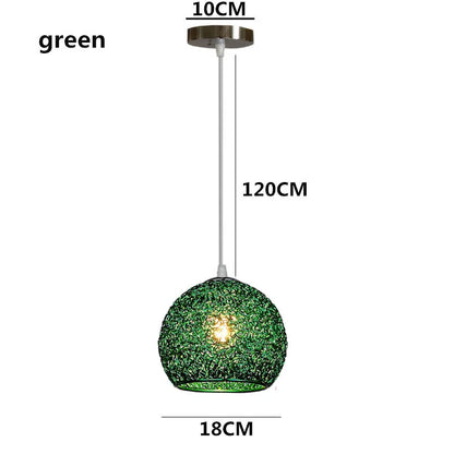 Bright Round LED Pendant Light
