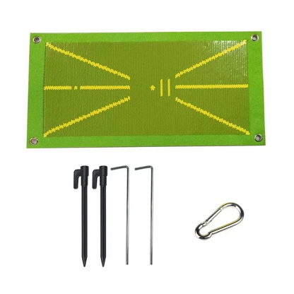 Golf Practice Mat for Improved Swing and Ball Strike