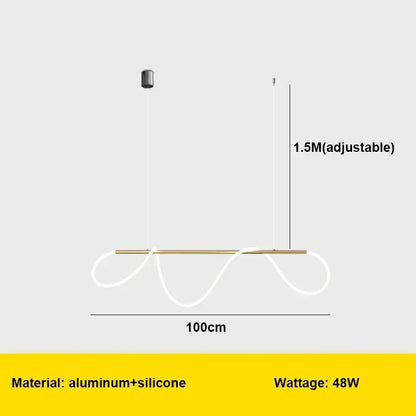 Elegant LED Hanging Light