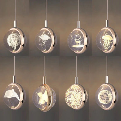 Colorful Crystal LED Mood Table Lamp