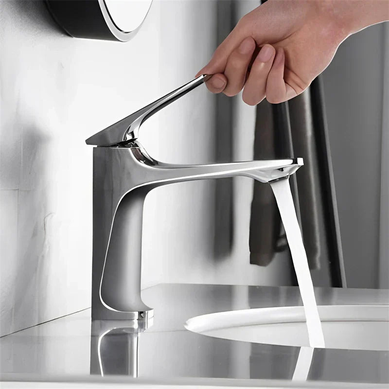 Stylish Single Handle Bathroom Faucet - Cofik