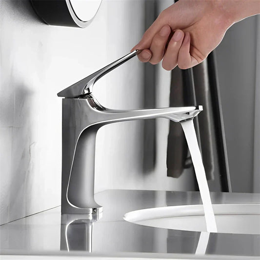 Stylish Single Handle Bathroom Faucet - Cofik