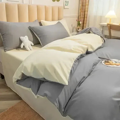 Cozy Reversible Bed Sheet Set for Ultimate Sleeping Comfort