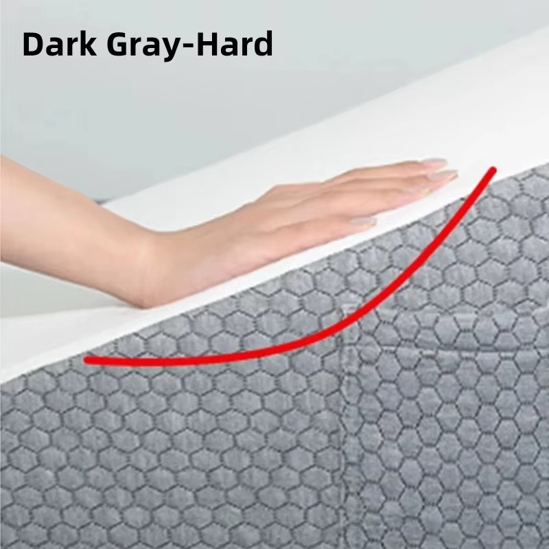 Contour Support Memory Foam Bed Wedge Pillow with Soft Covers