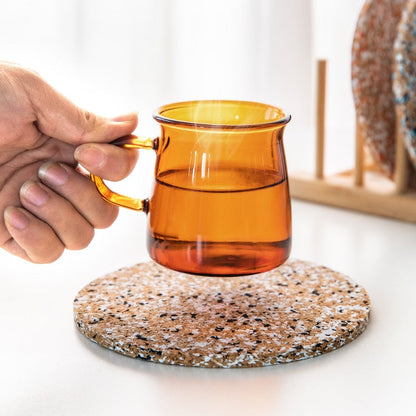 Vibrant Cork Coffee Table Coaster