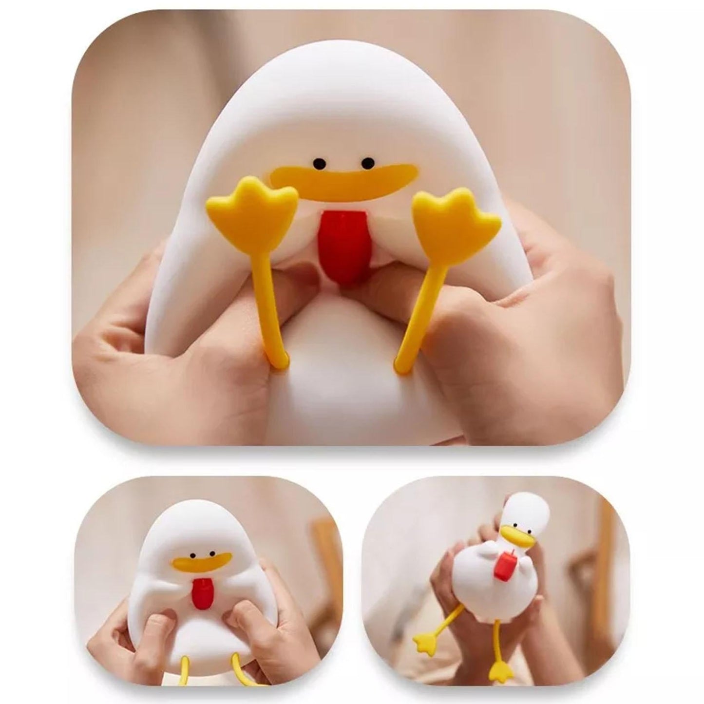 Soft Duck LED Bedside Night Light