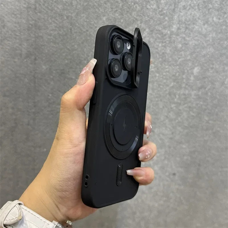Flexible Magnetic iPhone Lens Case Cover