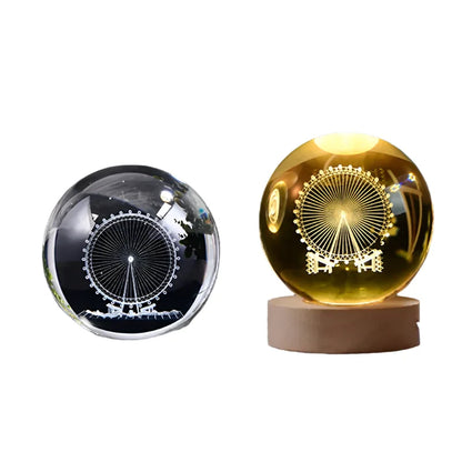 Colorful LED Star Projector Night Lamp