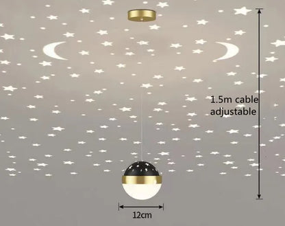 Modern Starry Night LED Pendant Ceiling Light
