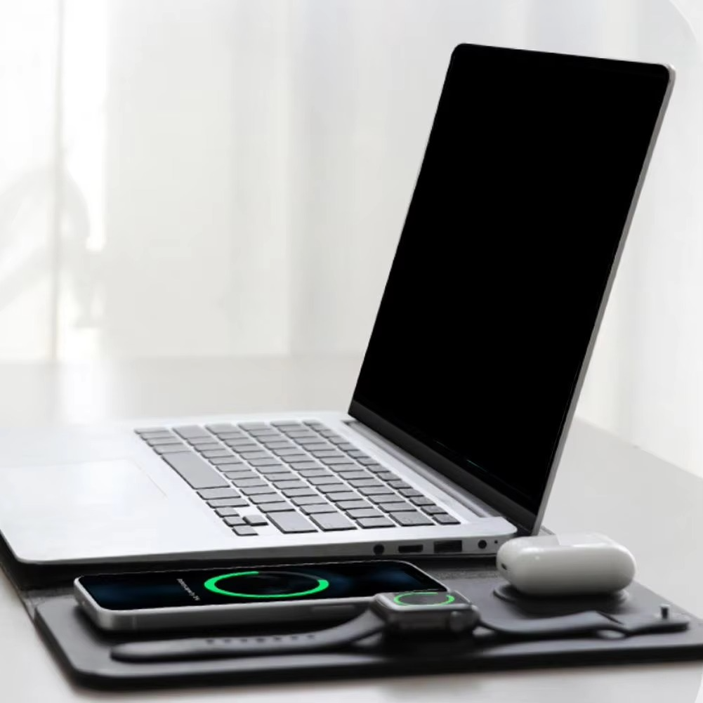 Portable 3-in-1 Laptop Charger Pad Sleeve