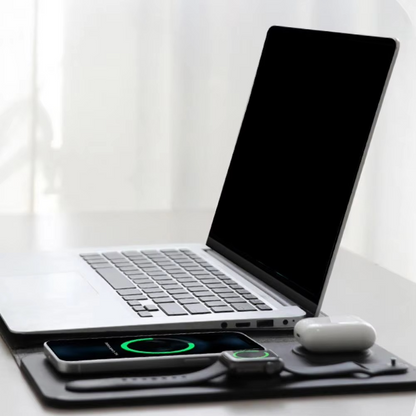 Portable 3-in-1 Laptop Charger Pad Sleeve