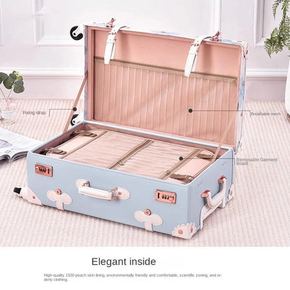 Vintage Style Hardshell Luggage Set