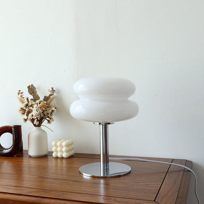 Vintage Glass Table Dimmable Lamp