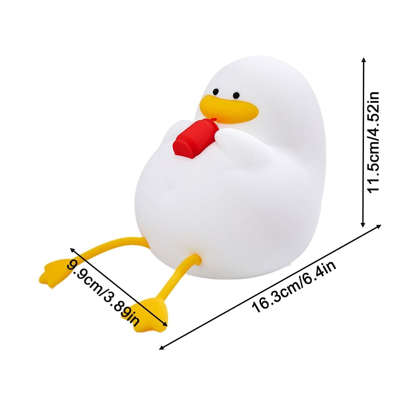 Soft Duck LED Bedside Night Light