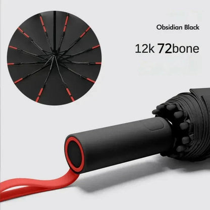 Compact Rainproof Folding Umbrella
