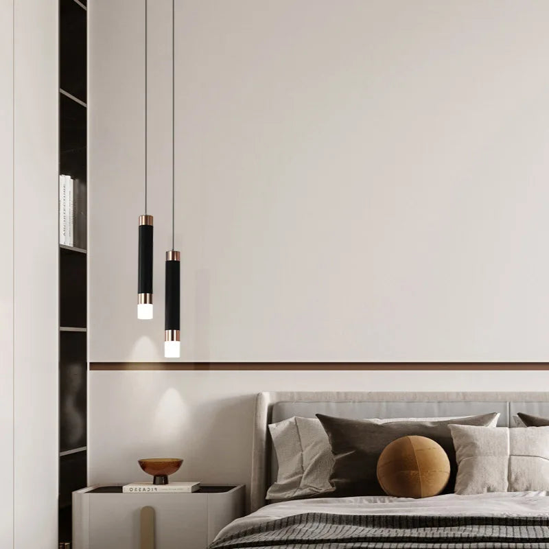 Sleek Contemporary LED Hanging Light Fixture