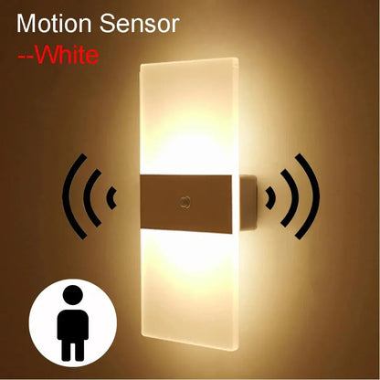 Bright Touch Wall Lamp USB Rechargeable