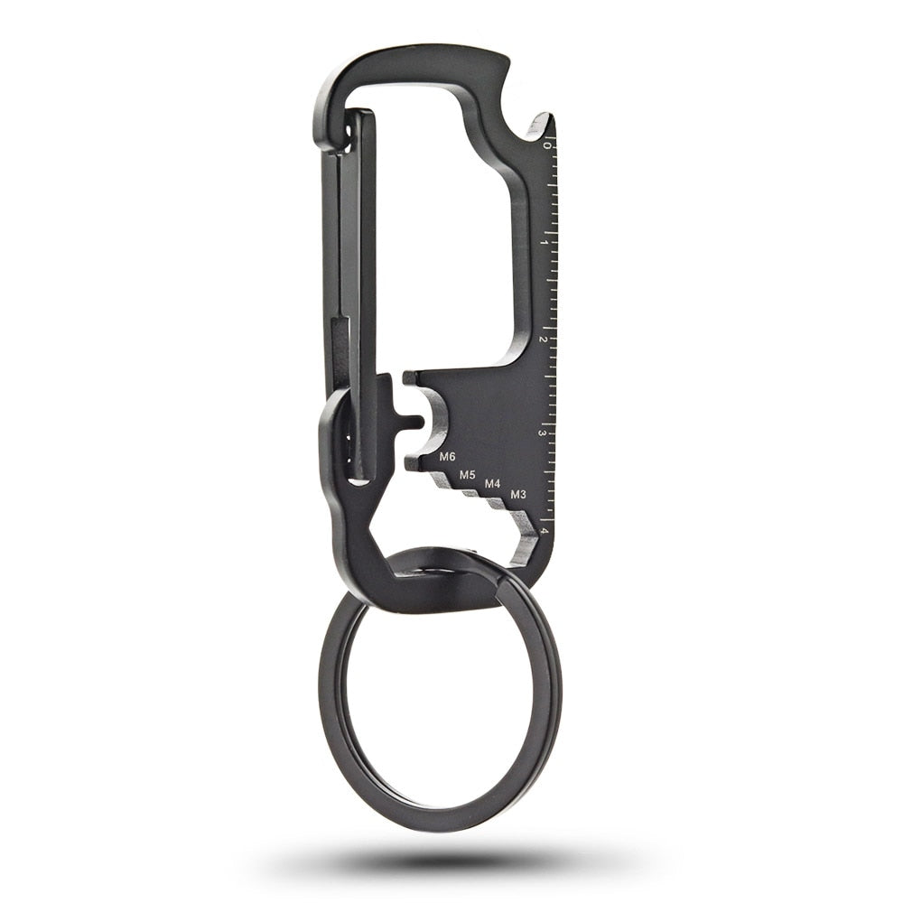 Portable Stainless Steel Keychain Multi Tool Opener