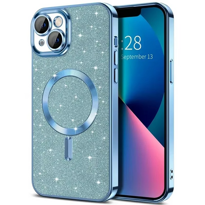 Shiny Metal Phone Case with MagSafe for iPhone