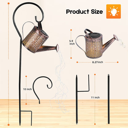 Solar Powered Outdoor Patio Lamp