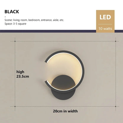 Simple LED Wall Light – Contemporary Up Down Lighting