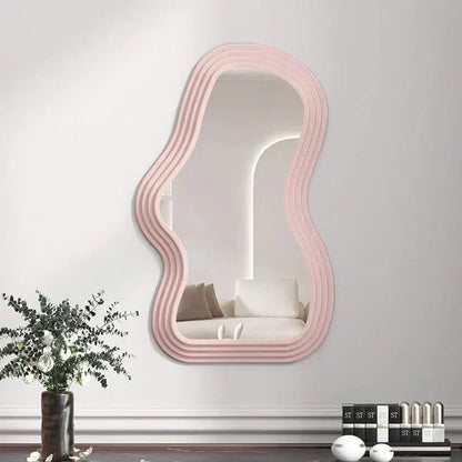 Round Cloud Wall Mirror for Home Decor
