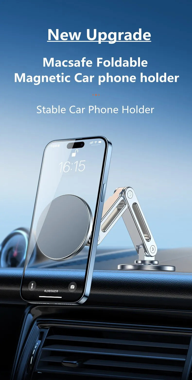 Flexible 360 Phone Mount with Strong Magnet