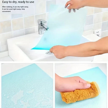 Fridge Protector 4-Piece Set Mats, Easy Clean EVA Material
