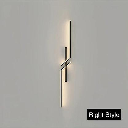 Slim LED Remote Control Wall Lamp