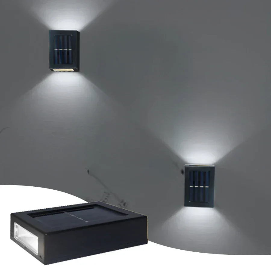 Outdoor Solar Powered Wall Lamp