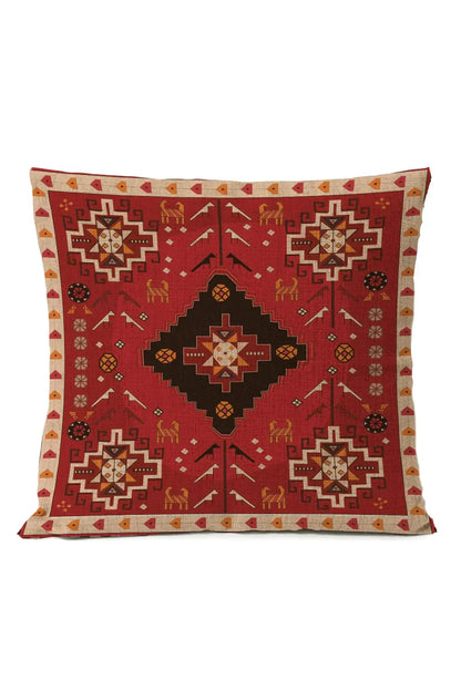 Colorful Global Pattern Pillow Cover