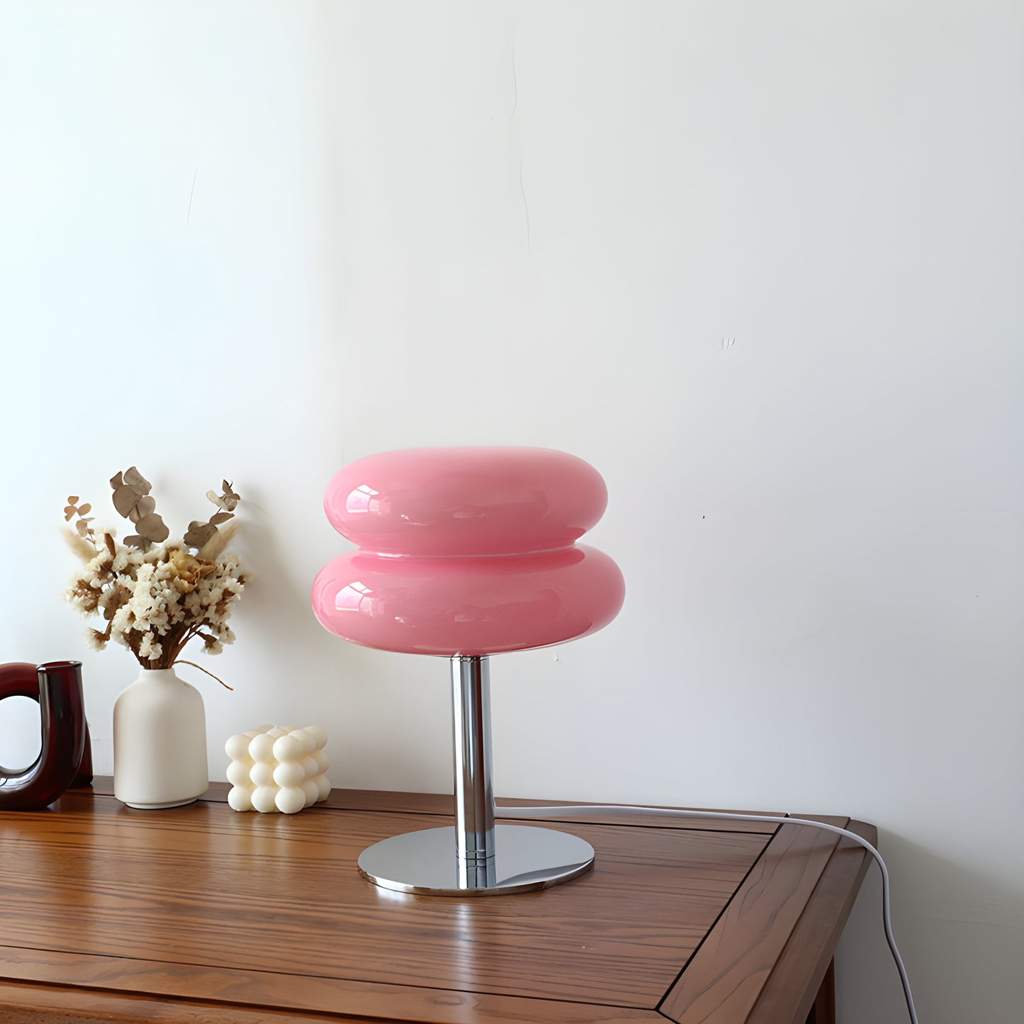 Elegant Glass LED Desk Table Lamp