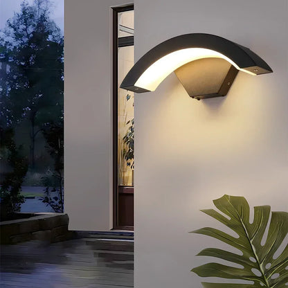Outdoor 24W Adjustable LED Wall Light