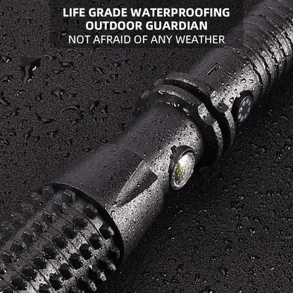 Compact Heavy Duty LED Flashlight Survival Tool