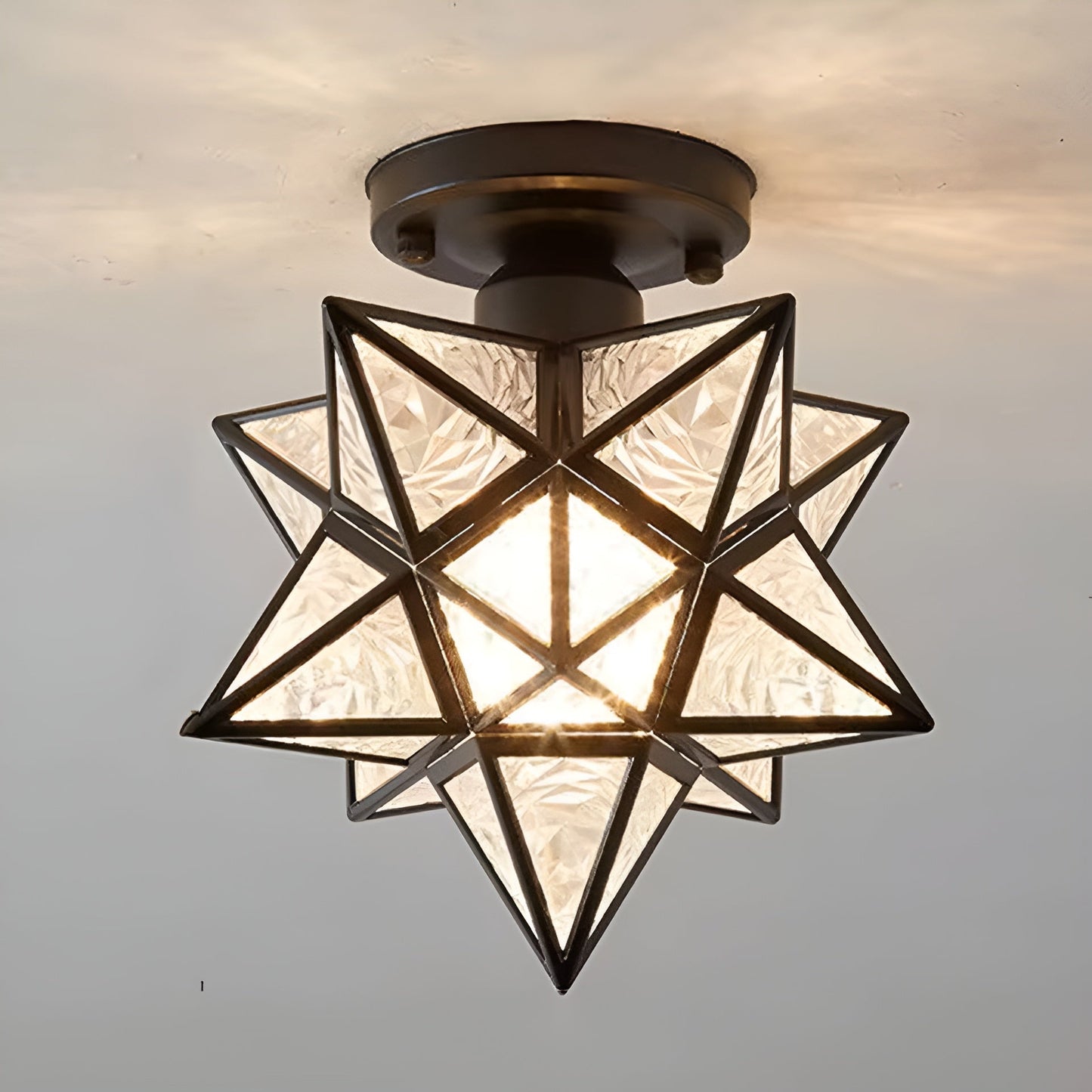 Stunning LED Star Ceiling Lamp