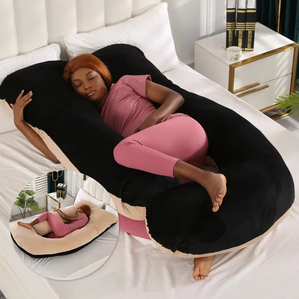 Comfortable Full Body Pregnancy Pillow for Side Sleepers