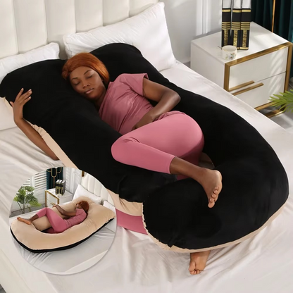 Comfortable Full Body Pregnancy Pillow for Side Sleepers
