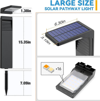 Solar Powered Garden Path Lights