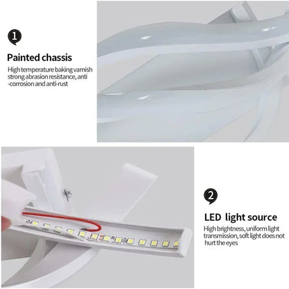 Stylish Curved LED Wall Sconce