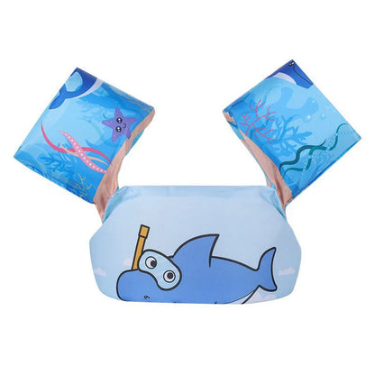 Kids Swim Vest with Arm Floats Adjustable Design