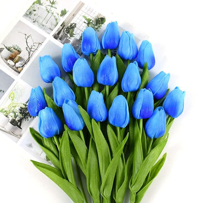 Beautiful Fake Tulip Flowers Arrangement