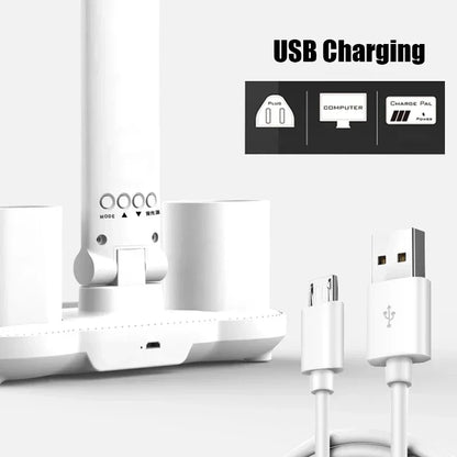 Space Saving 3-in-1 LED Desk Lamp