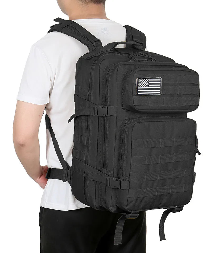 Large Army Camouflage Hiking Backpack