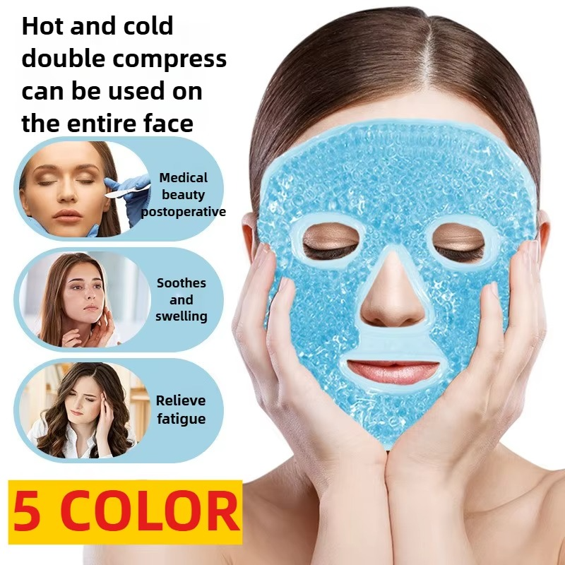 Thermal Full Face Gel Mask with Eye Mask