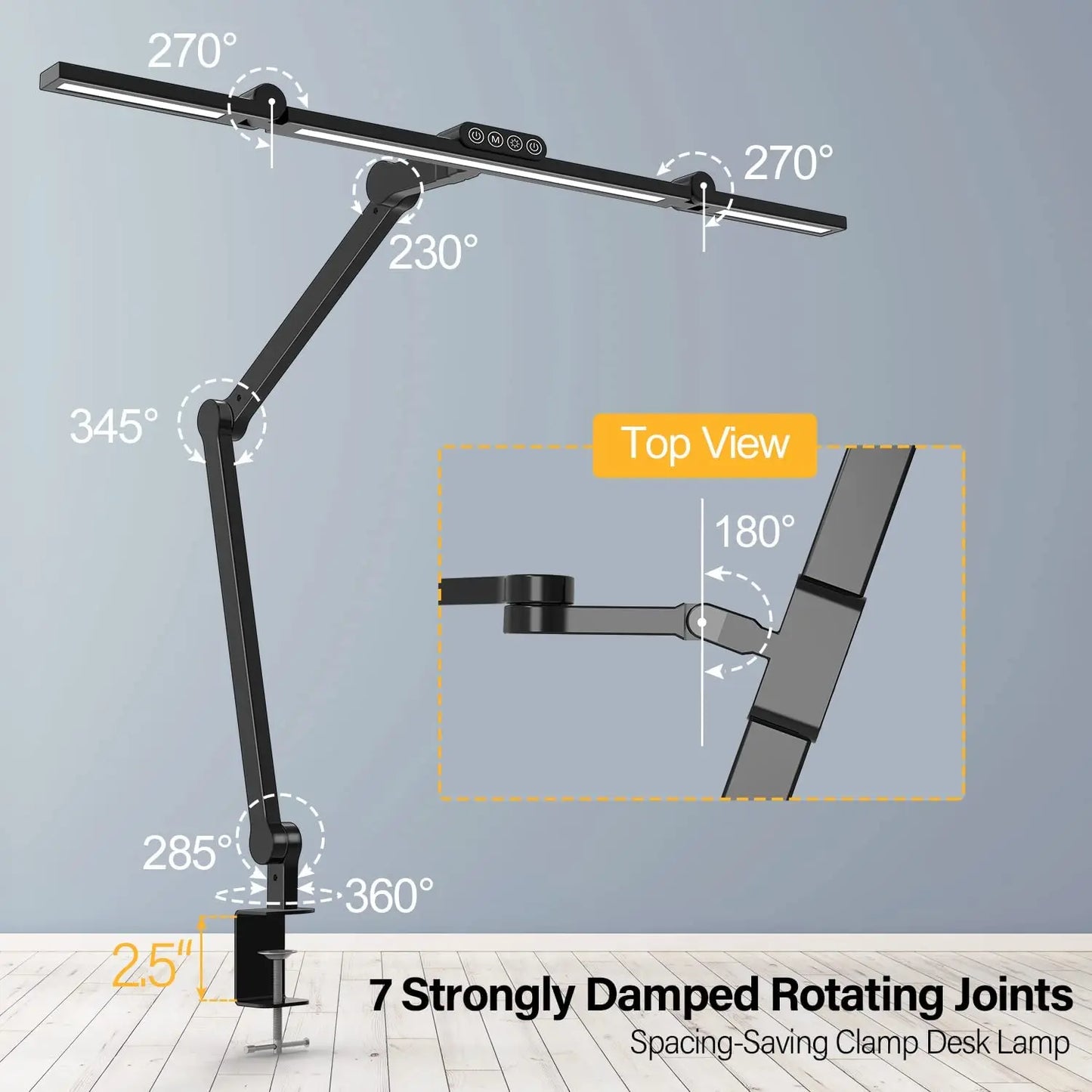 Smart Adjustable LED Table Lamp
